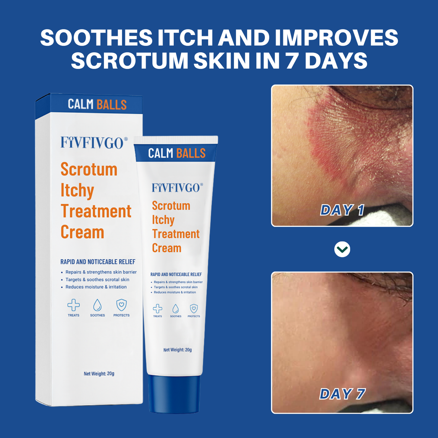 Scrotum Itchy Treatment Cream
