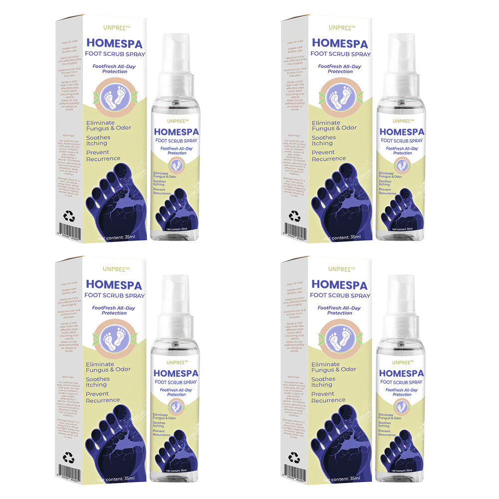 HomeSpa Foot Scrub Spray