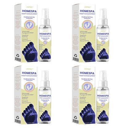 HomeSpa Foot Scrub Spray