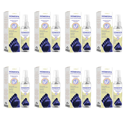 HomeSpa Foot Scrub Spray